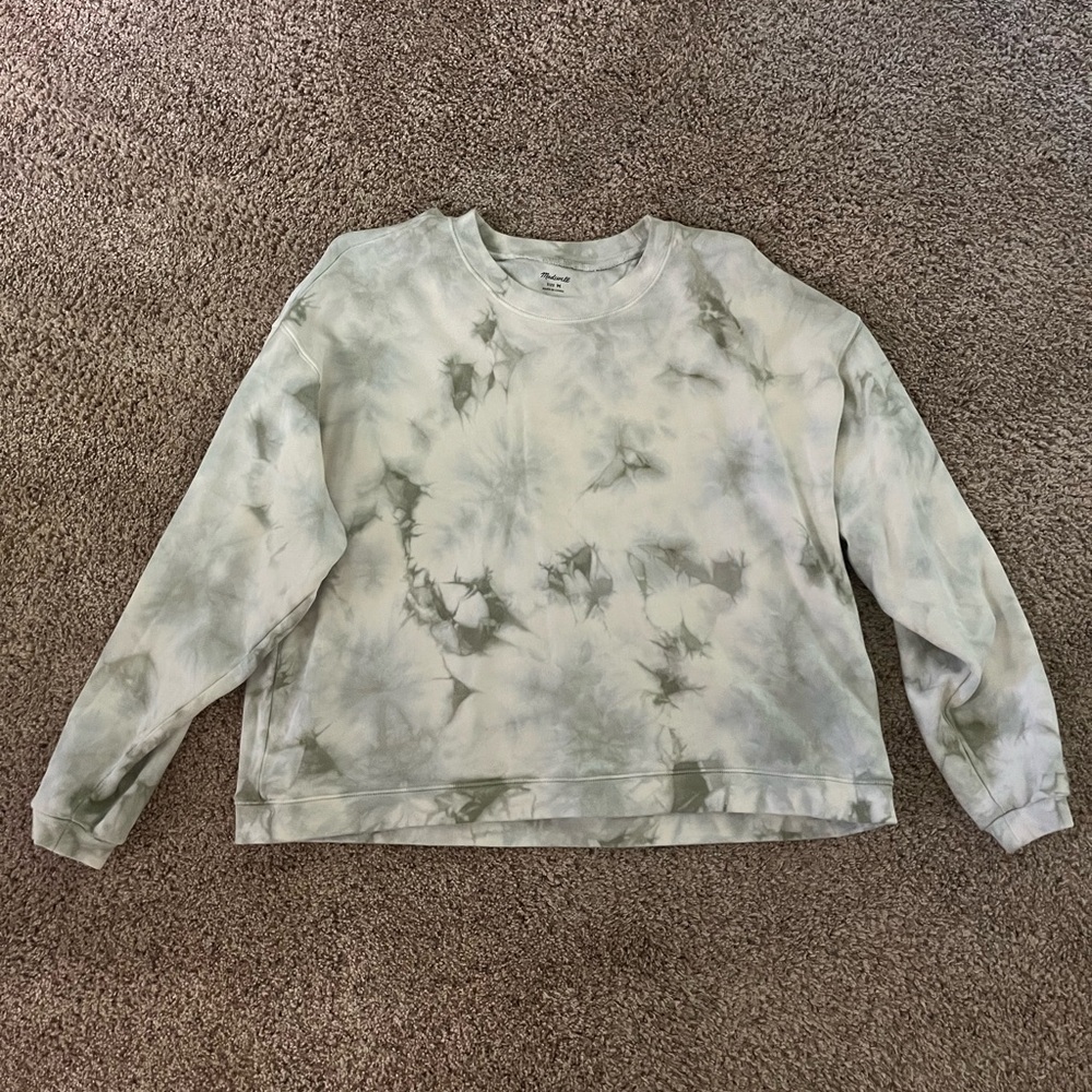 Madewell tie-dye sweatshirt medium